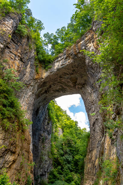 istock Natural Bridge State Park in Virginia , USA. 1350958269