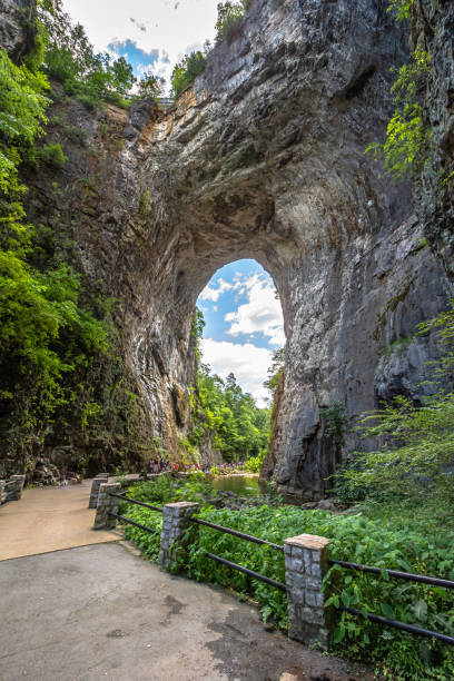 istock Natural Bridge State Park in Virginia , USA. 1350958270