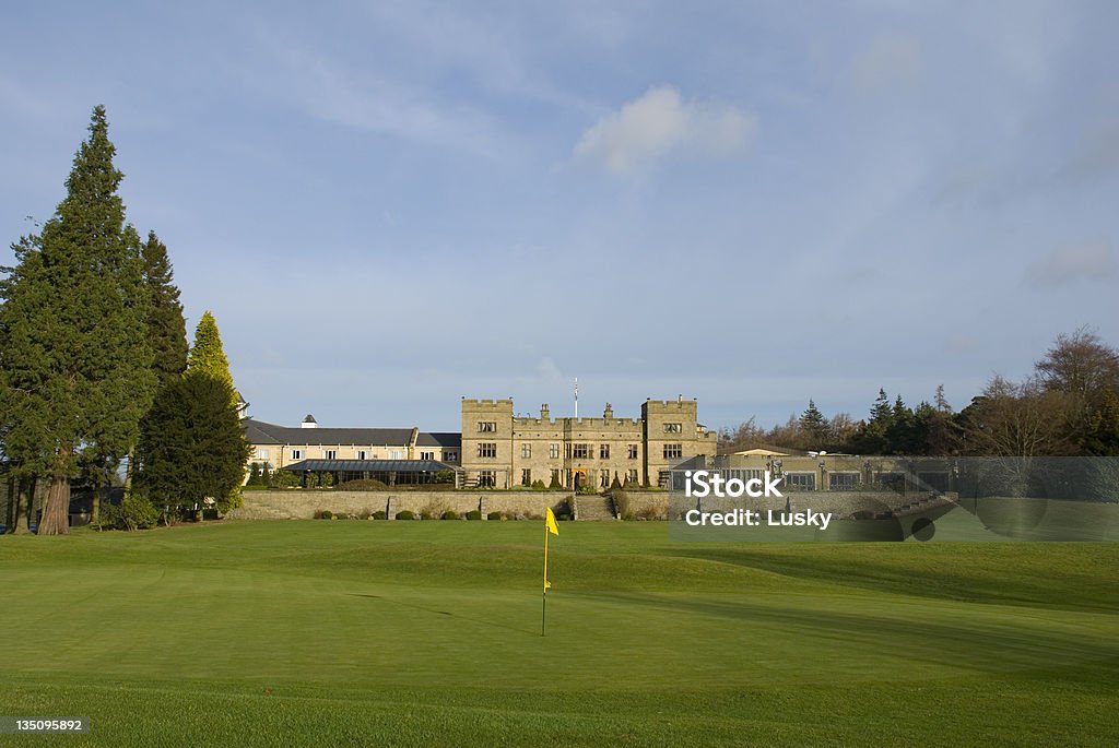 Slaley Hall club house The club house at Slaley Hall international golf course spa and hotel Country Club Stock Photo