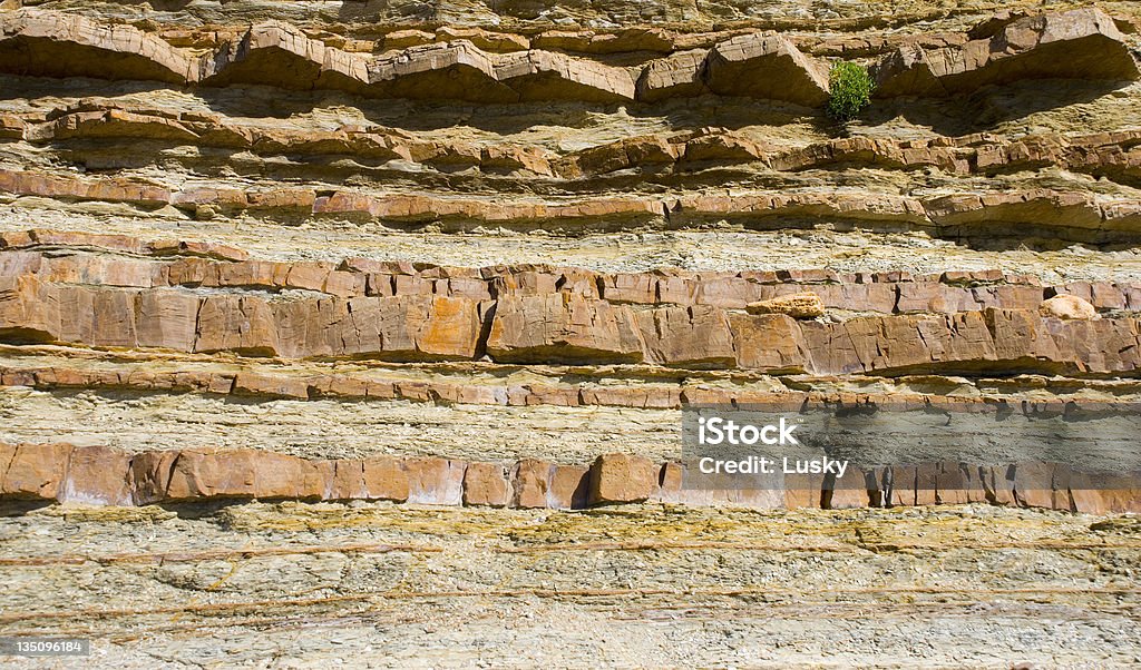 Capas de roca textura - Foto de stock de Arreglo libre de derechos