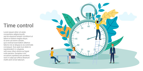 Time Control Event Time Control Stock Illustration - Download Image Now - Abstract ...