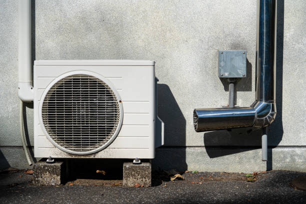 istock Outdoor unit of air conditioner 1351006918