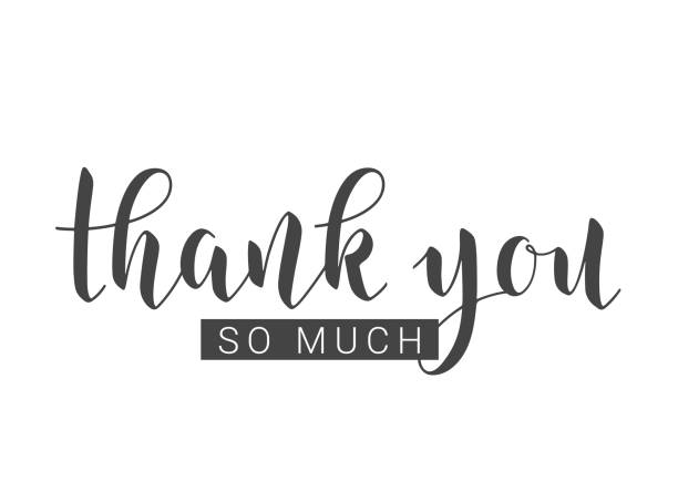 240+ Thank You So Much! Stock Photos, Pictures & Royalty-Free