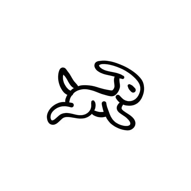 Vector illustration of Rabbit