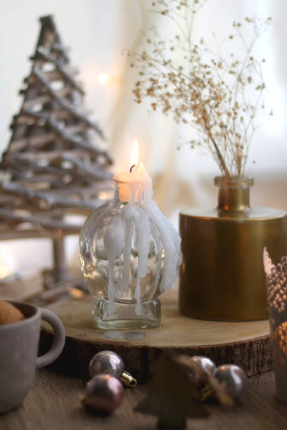 istock Cookies, Candles and Chrismas Decorations 1351022109