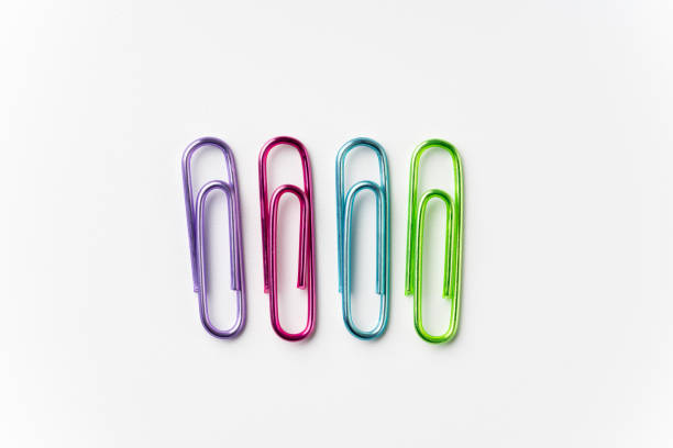 istock Colorful zem clips on a white background 1351022455