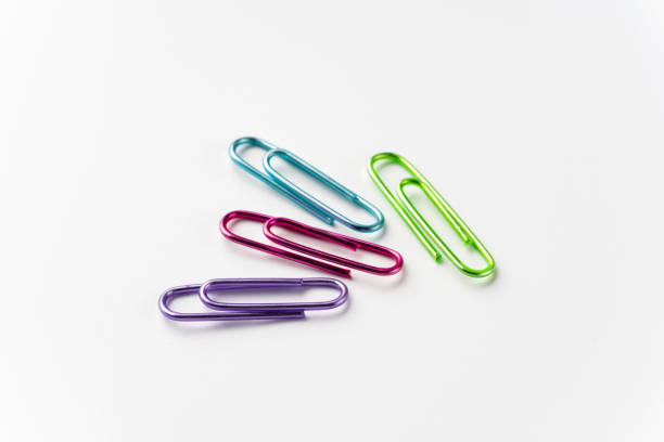 istock Colorful zem clips on a white background 1351022473