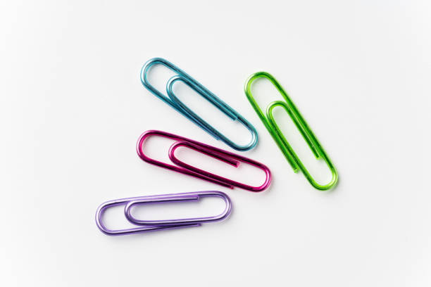 istock Colorful zem clips on a white background 1351022537