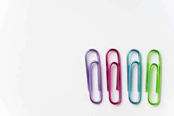 istock Colorful zem clips on a white background 1351022909