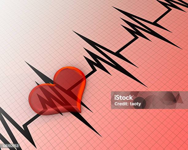 Transparent Red Heart Stock Photo - Download Image Now - Anatomy, Backgrounds, Chart