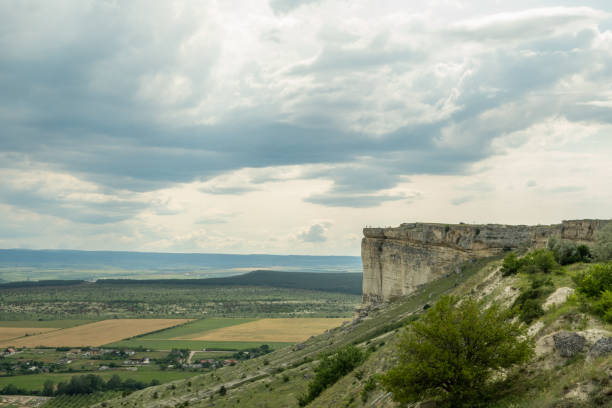 istock View from the mountain to the surrounding area. 1351031787