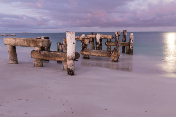 istock Jurien bay swimming jetty 1351036102