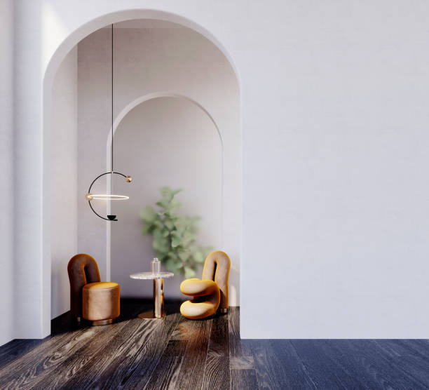 istock Modern style living corner. 1351036386