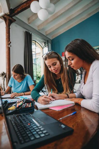 istock High school students are studying together, preparing themselves for the back to school 1351046853