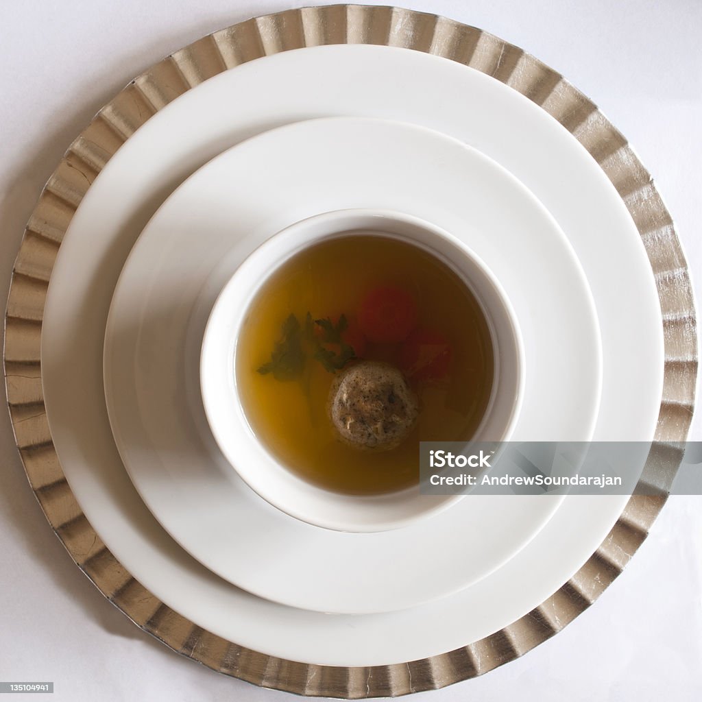 Tigela de sopa de Matzo - Foto de stock de Alimentação Saudável royalty-free