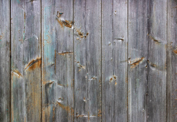 istock Old grey and blue wooden background 1351059828