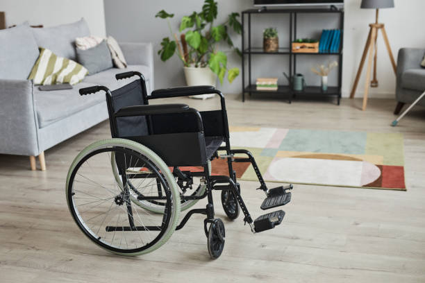 istock Wheelchair at Home 1351063609