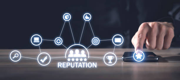 Concept of Reputation. Customer relationship. Business Concept of Reputation. Customer relationship. Business reputation stock pictures, royalty-free photos & images