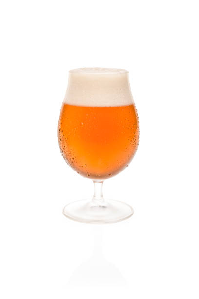 istock Tulip Glass With Belgium Beer. 1351072483