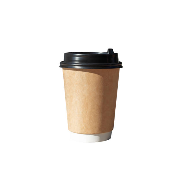 istock Coffee Paper Cup. Isolated on White Background. 1351073157