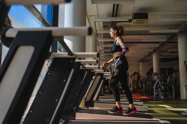 Photo of Disabled woman exercise