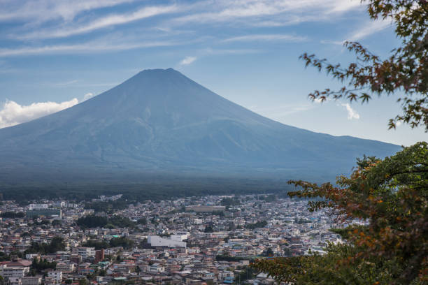 istock Mt Fuji View from the surrounding mountains 1351081318