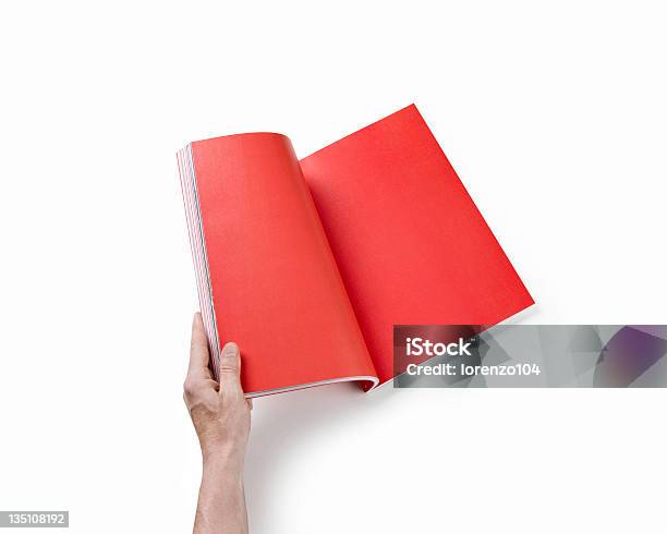 Rosso Book - Fotografie stock e altre immagini di Affari - Affari, Bianco, Colore descrittivo
