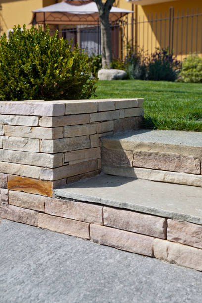 istock natural stone stairs in a beautiful home garden 1351082001
