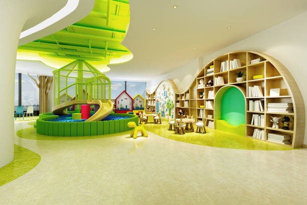 istock 3d render of school for kids 1351087530