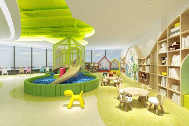 istock 3d render of school for kids 1351089640