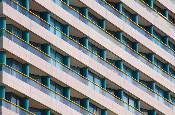 istock glass balconies on a modern building 135109096