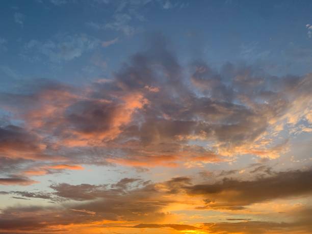 istock Colorful sky and sunrise. 1351093940