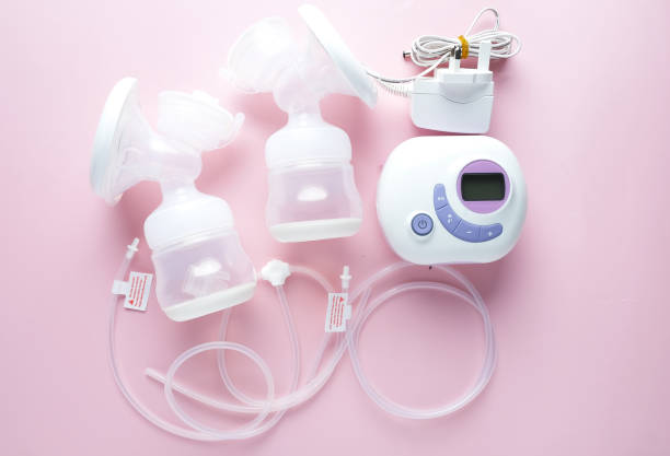istock Breast milk portable pump 1351097378