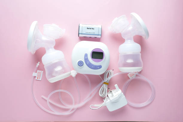 istock Breast milk portable pump 1351097408