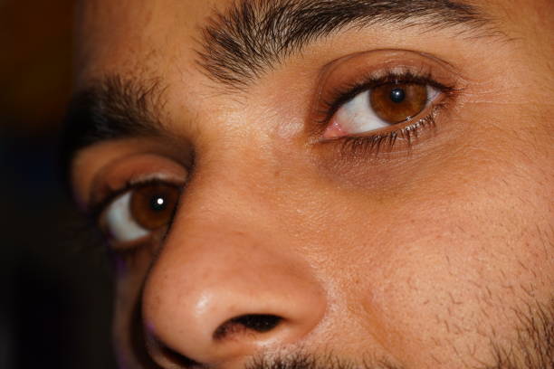 eye close up image of a boy