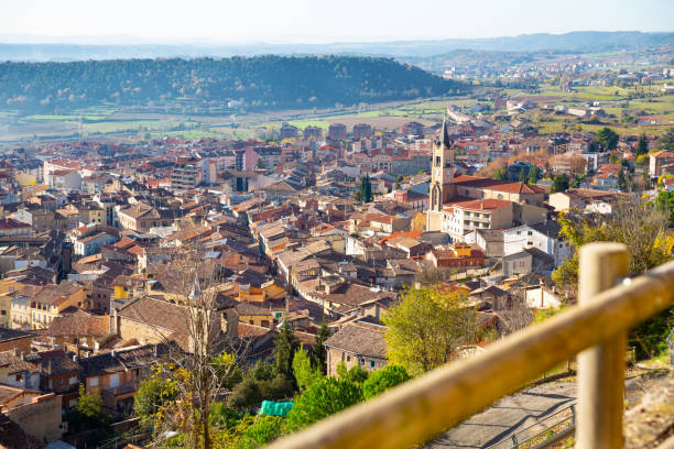 istock panoramic view of Berga in Spain located in mountains 1351107254