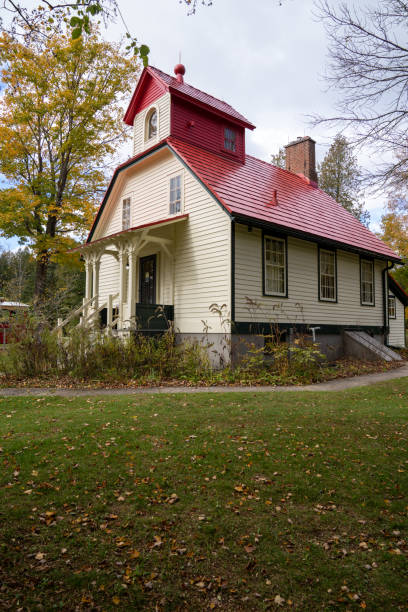 istock Baileys Harbor Rear Range Lighthouse - close up, in Door County, Wisconsin 1351123962