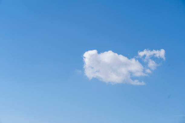 istock Blue sky and white clouds from high point , in day time 1351151601