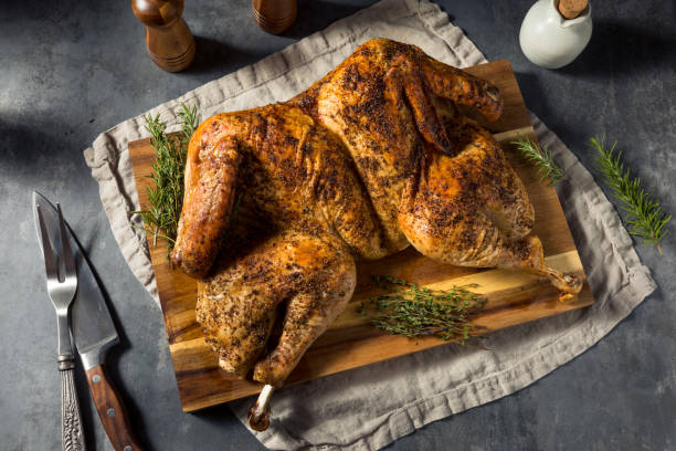 istock Healthy Homemade Spatchcocked Turkey 1351154860