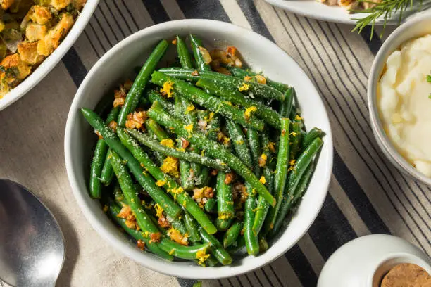 Photo of Healthy Homemade Thanksgiving Green Beans