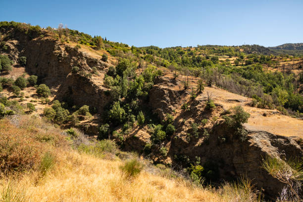 The Poqueira Valley underneath Capileira, Sierra Nevada, Spain
