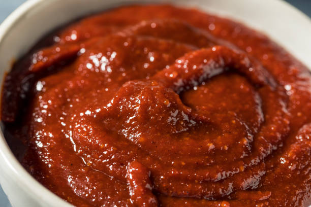 istock Organic Red Korean Gochujang Sauce 1351156516
