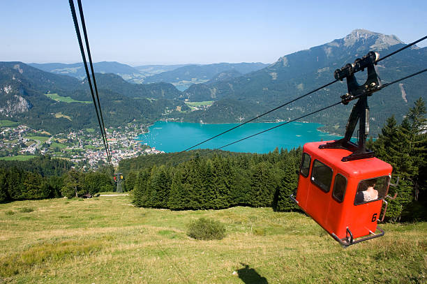 istock Cableway near Wolfgangsee 135115805
