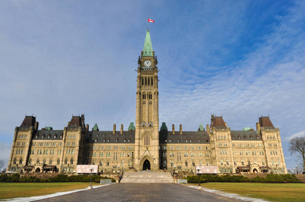 istock Main Government building in Ottawa 1351175662