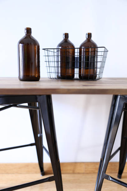 istock Vintage Glass Bottles 1351177965