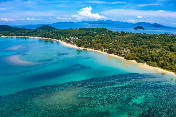 Photo of Koh Mak tropical island and its paradise beach near koh Chang, Trat, Thailand