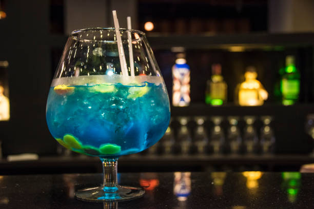 istock cocktail on the bar counter 1351188154