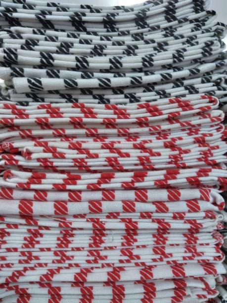 istock cloth napkins are used to wipe kitchen utensils 1351193811