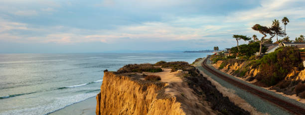 istock Sunset at the terry pine beach 1351195009