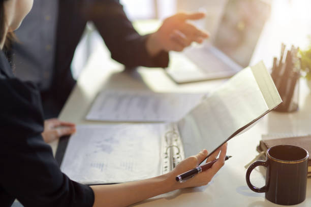 istock Business team worker discussing and consulting project via portable tablet. 1351195730